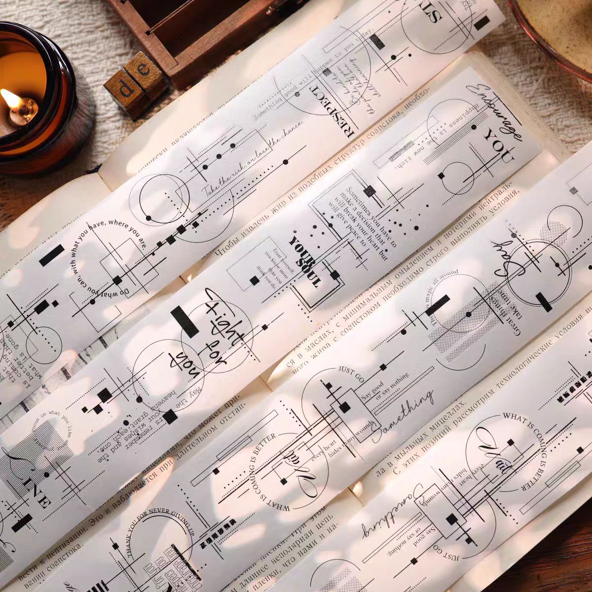 Journal pre-cut tape (4.5cm*3m/roll)