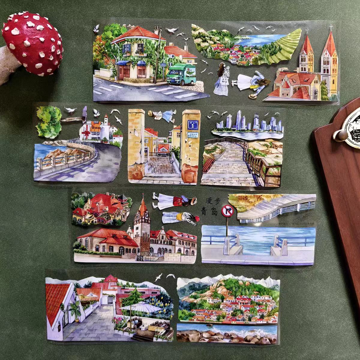 Journal PET landscape tape (5m/roll）