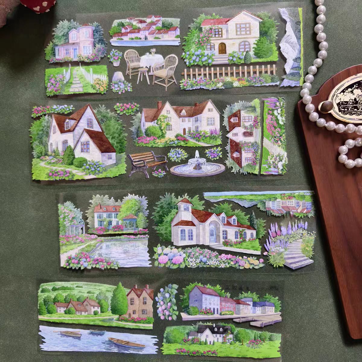 Journal PET landscape tape (5m/roll）