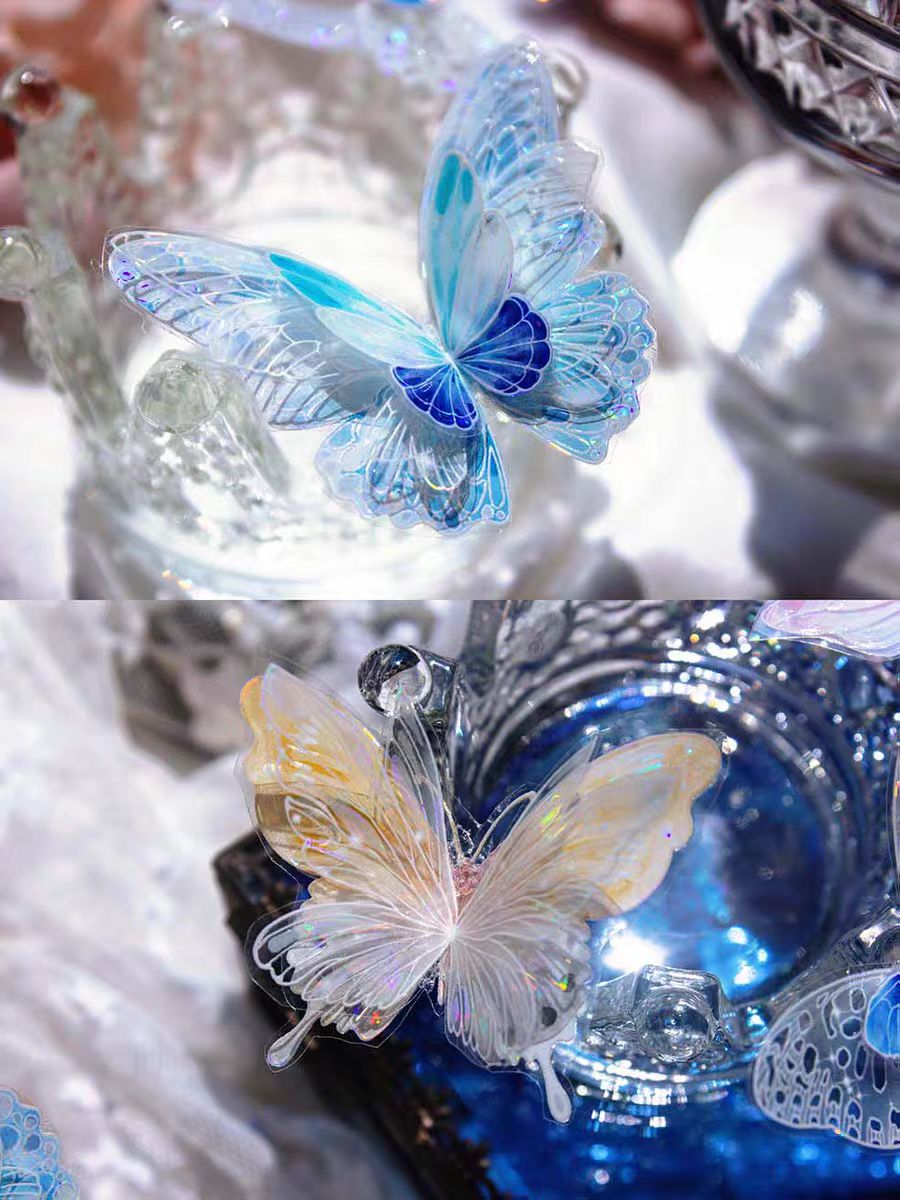 Journal shell light PET tape (Butterfly) 6cm*10m/roll