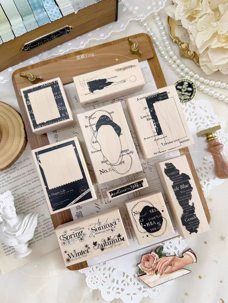Wooden stamp (Limited Quantity ，No Restocks)