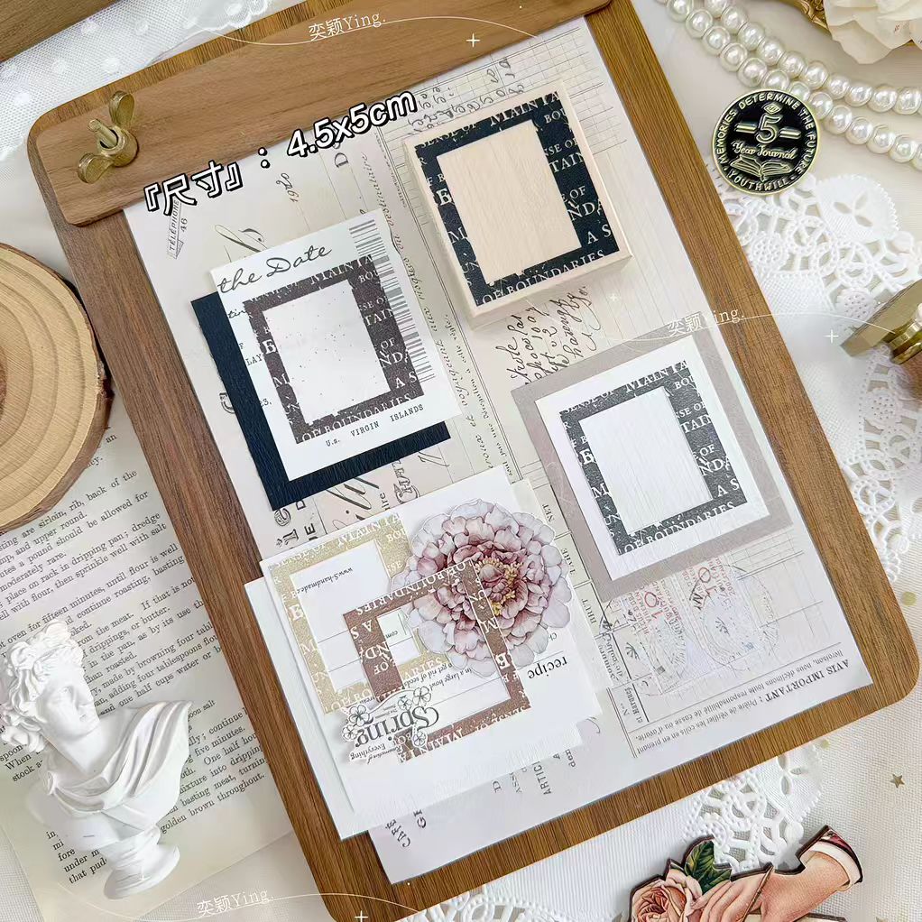 Wooden stamp (Limited Quantity ，No Restocks)