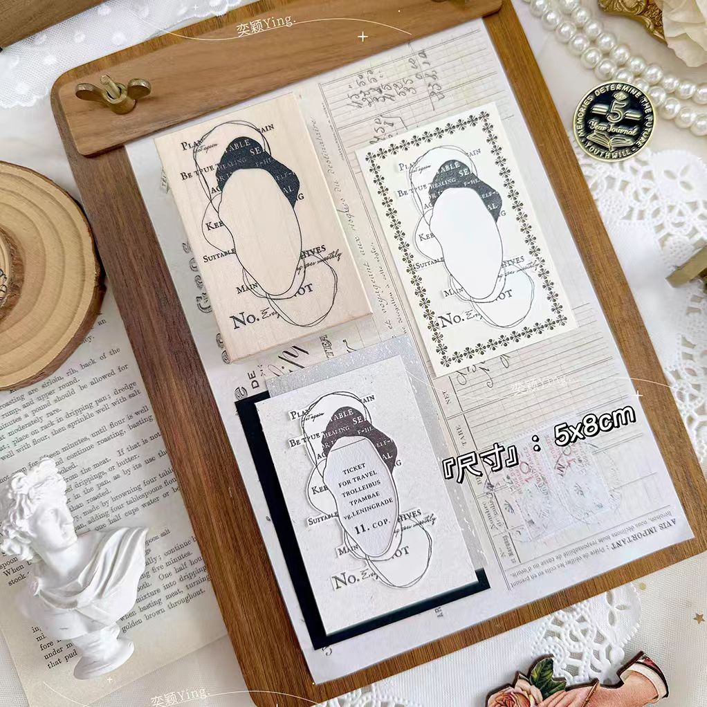Wooden stamp (Limited Quantity ，No Restocks)