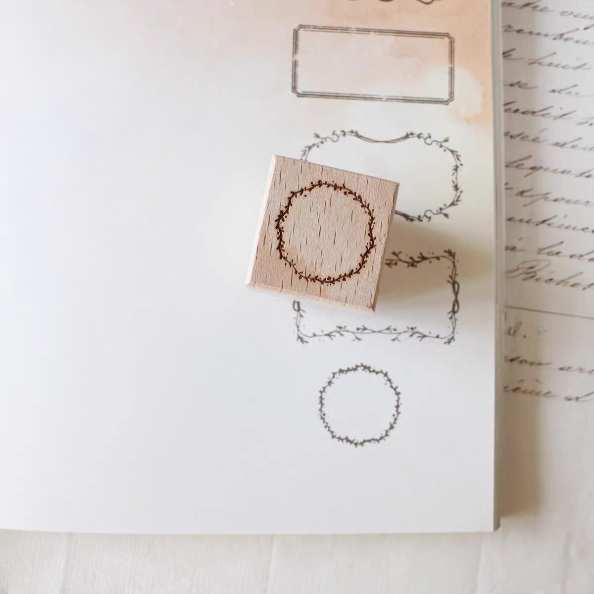 Wooden stamps
