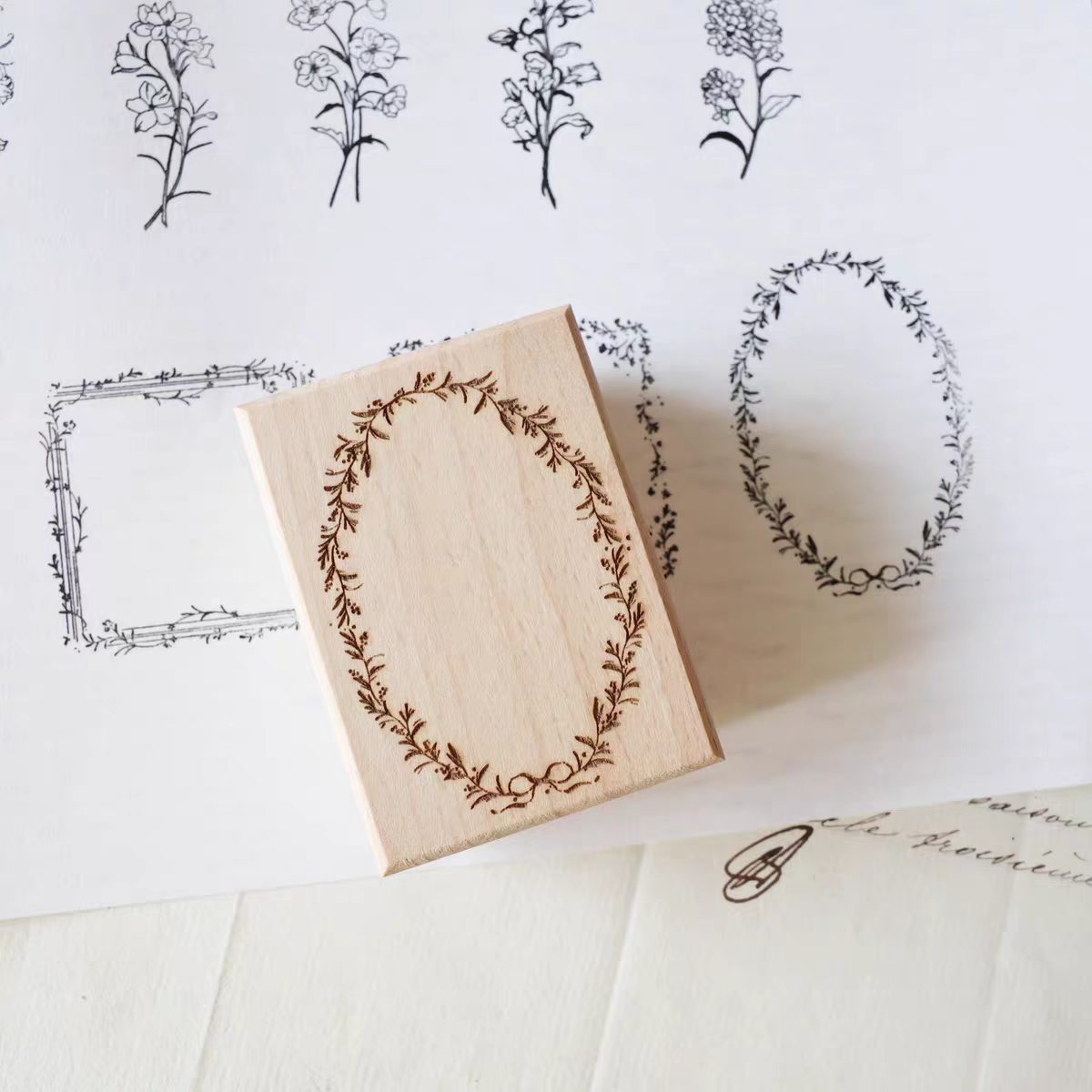 Wooden stamps