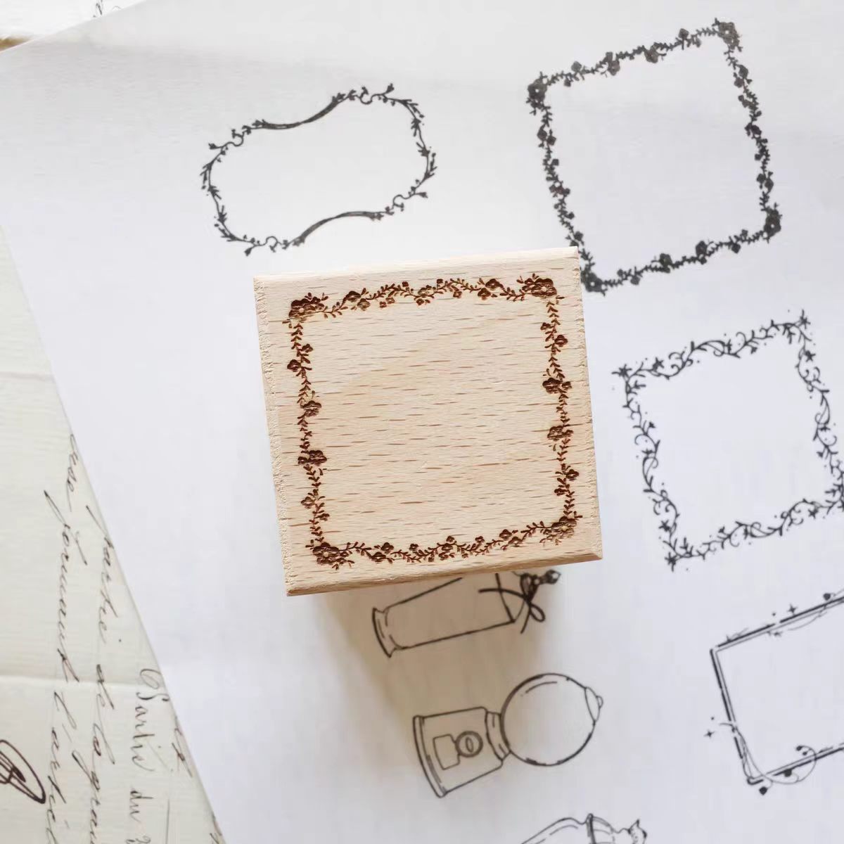 Wooden stamps