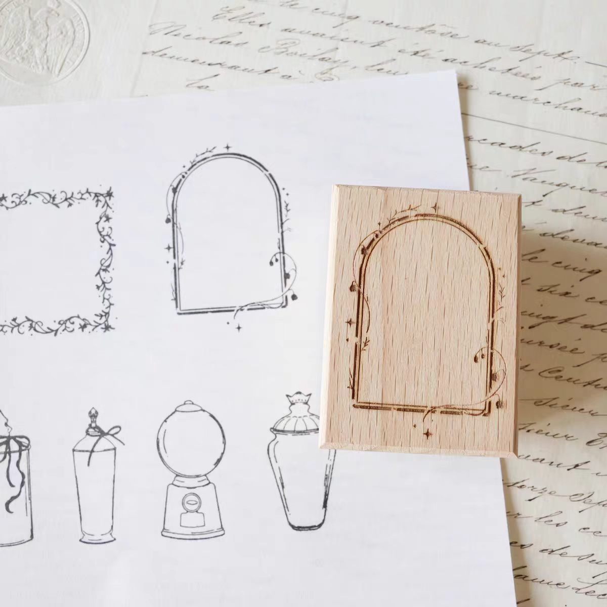 Wooden stamps