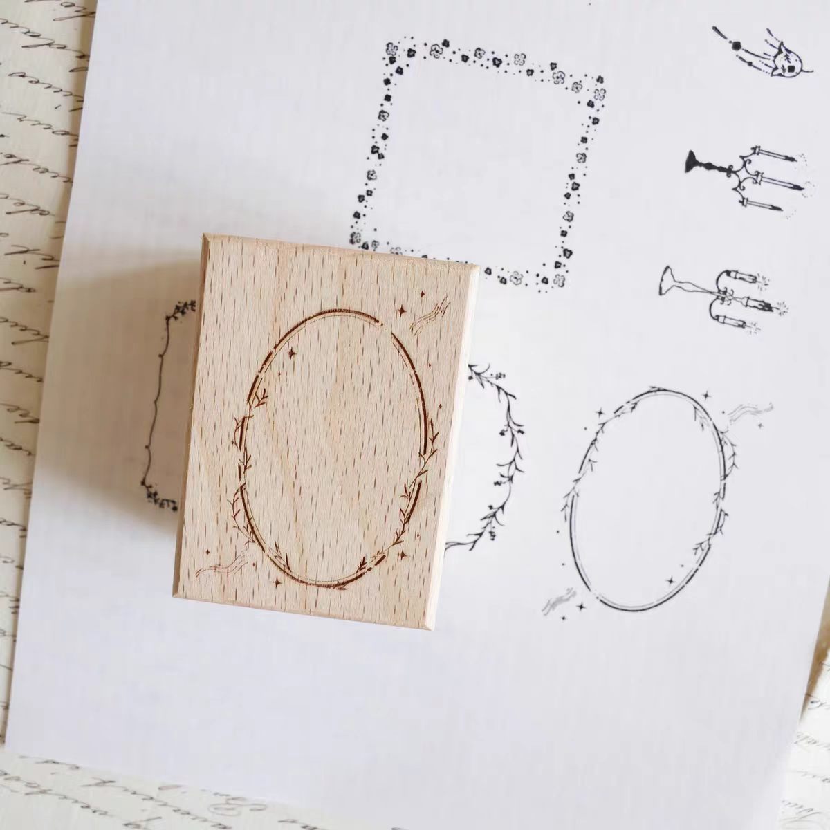 Wooden stamps
