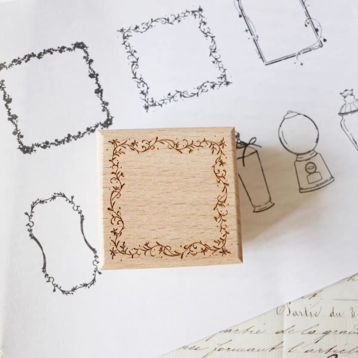 Wooden stamps