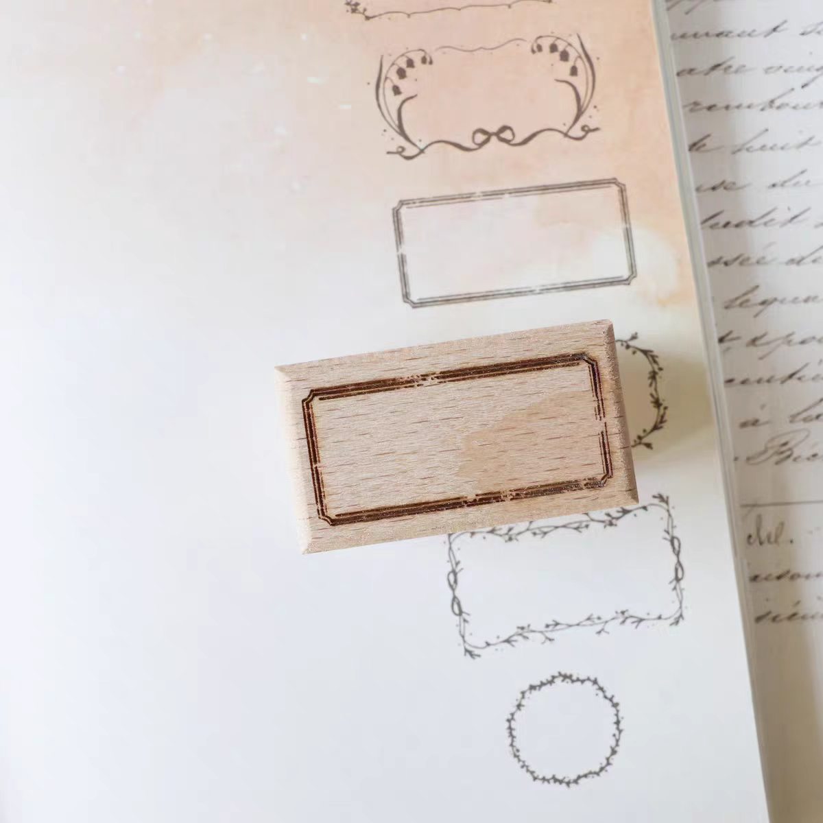 Wooden stamps
