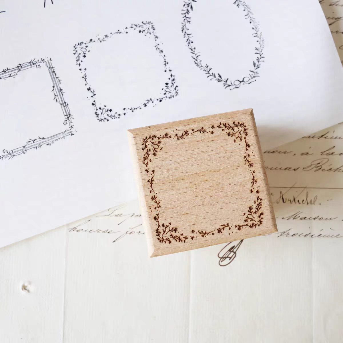 Wooden stamps