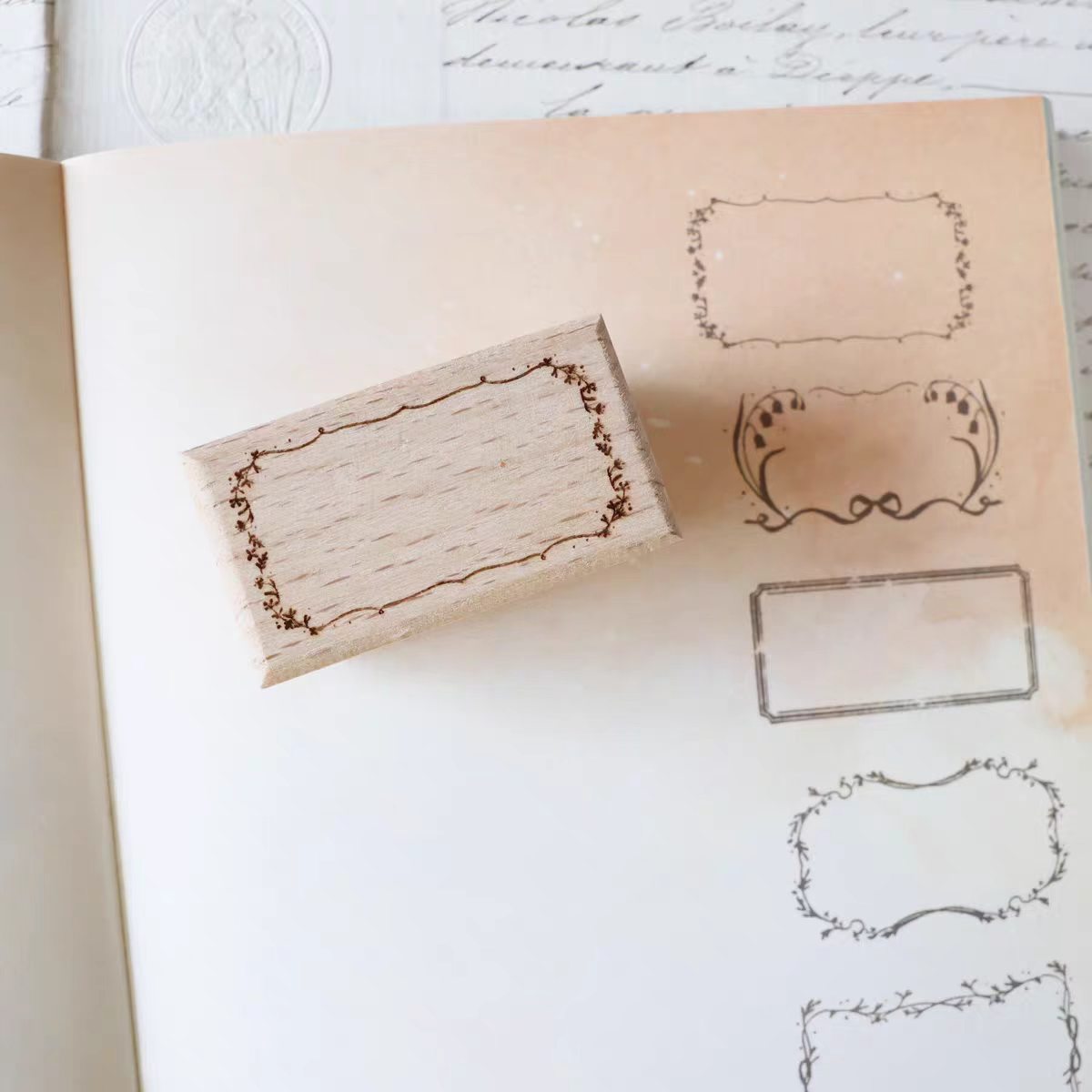 Wooden stamps