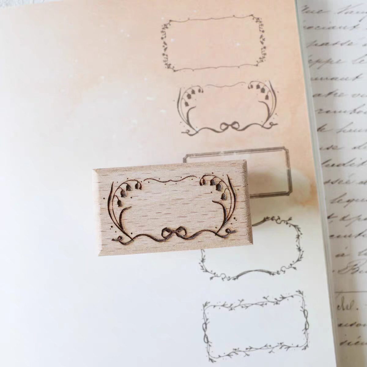 Wooden stamps