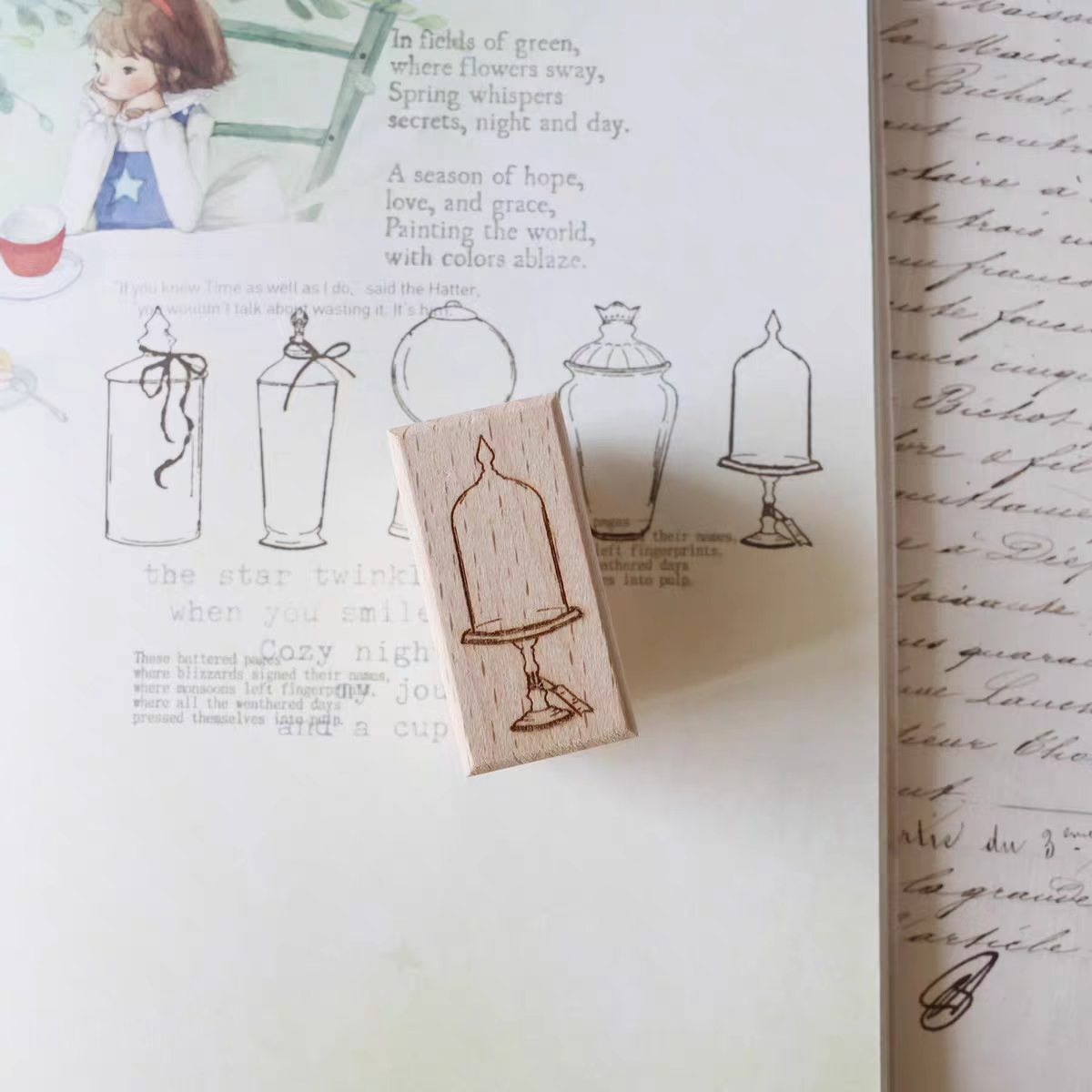 Wooden stamps