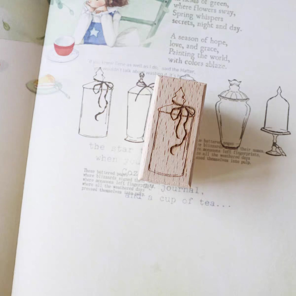 Wooden stamps