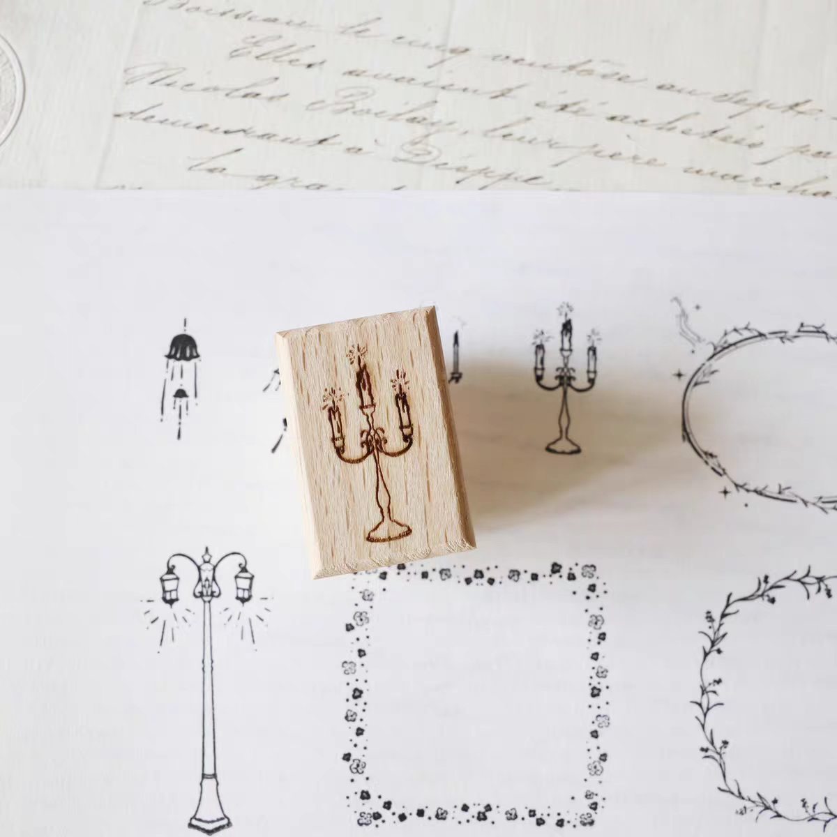 Wooden stamps
