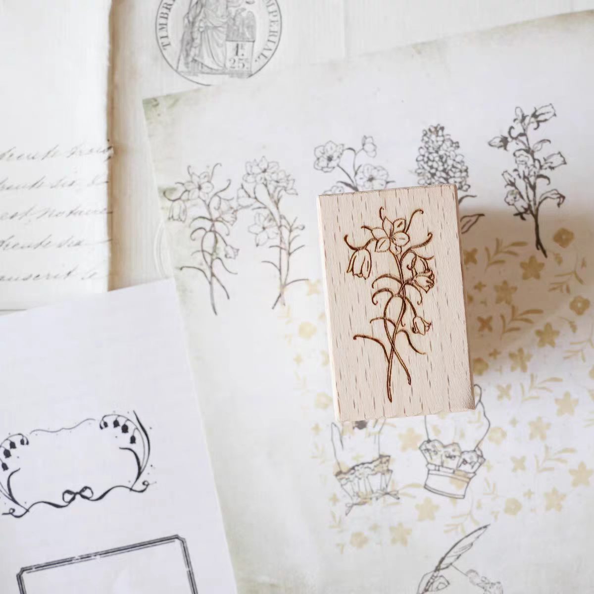 Wooden stamps