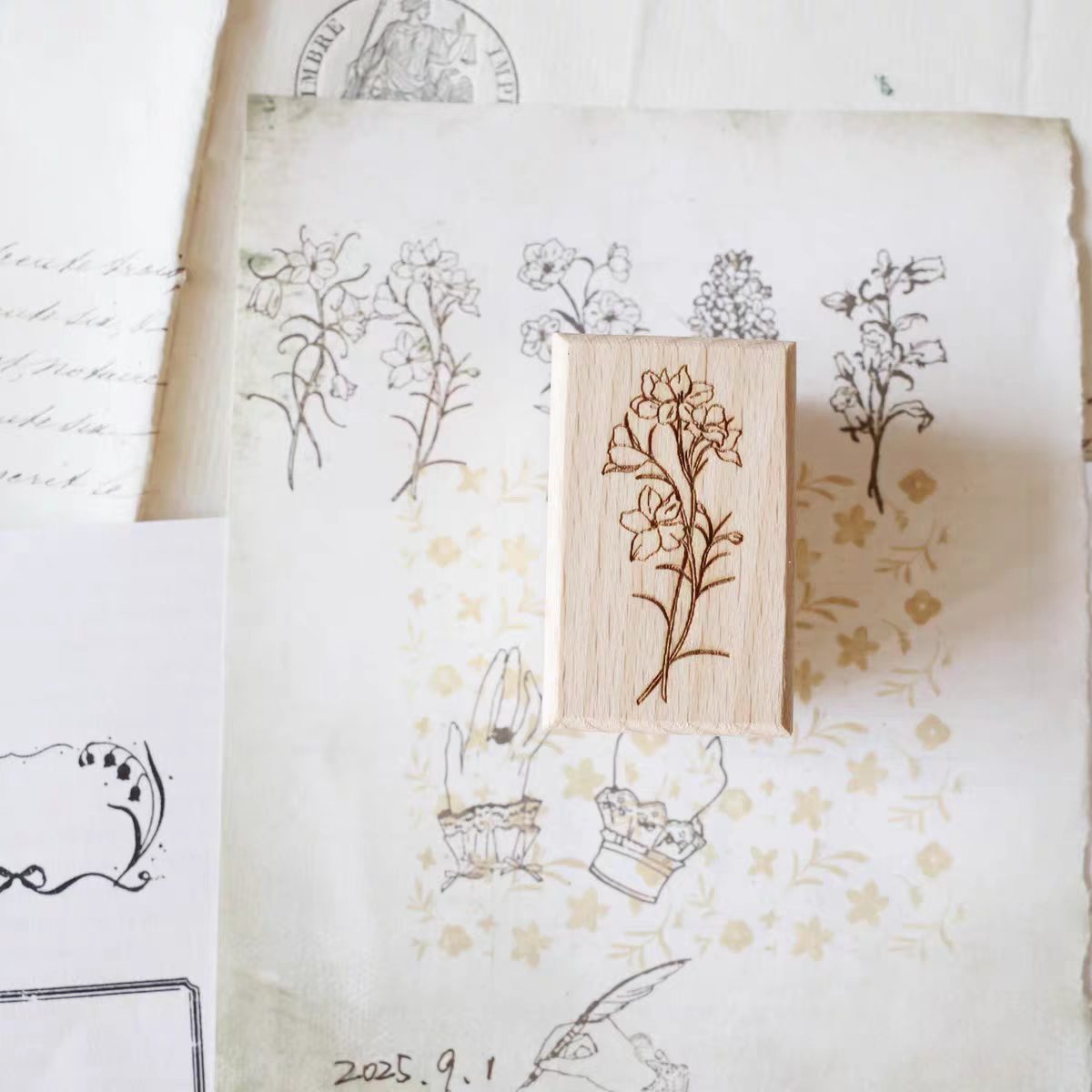 Wooden stamps