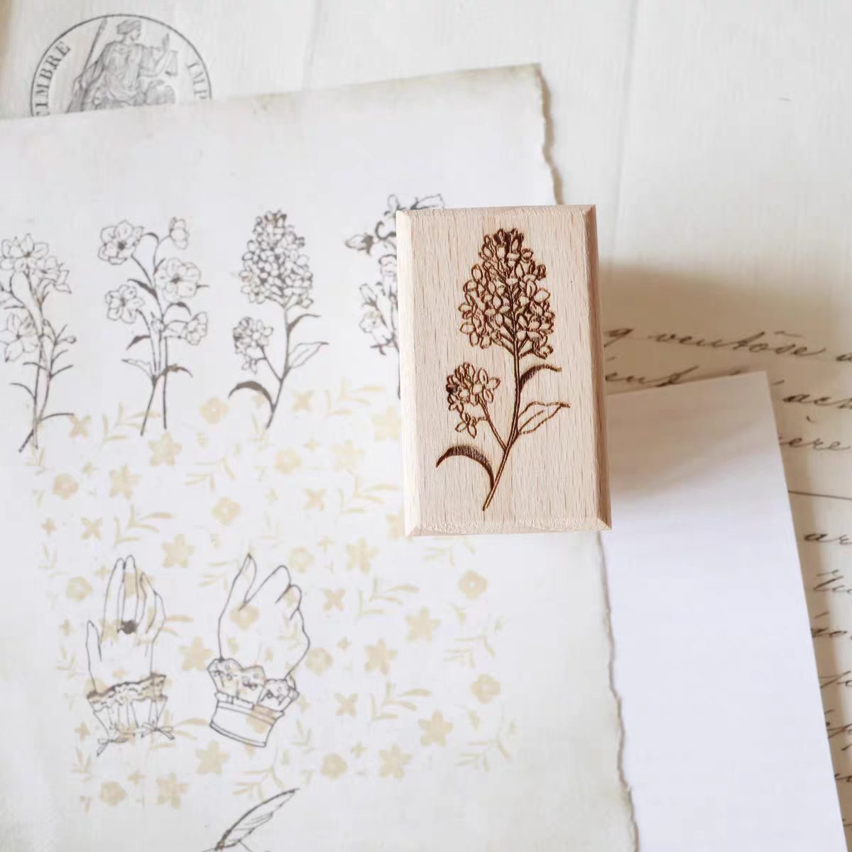 Wooden stamps