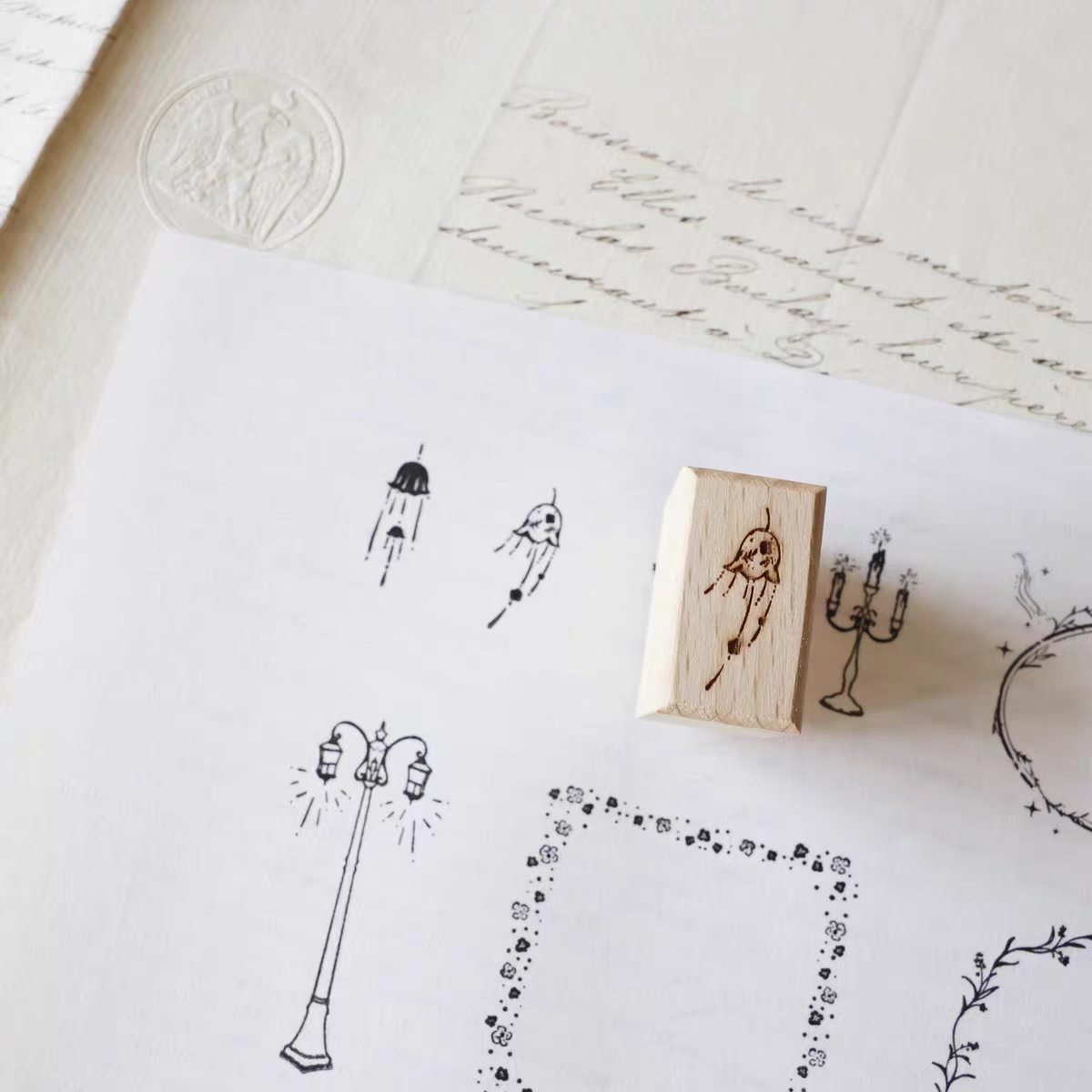 Wooden stamps