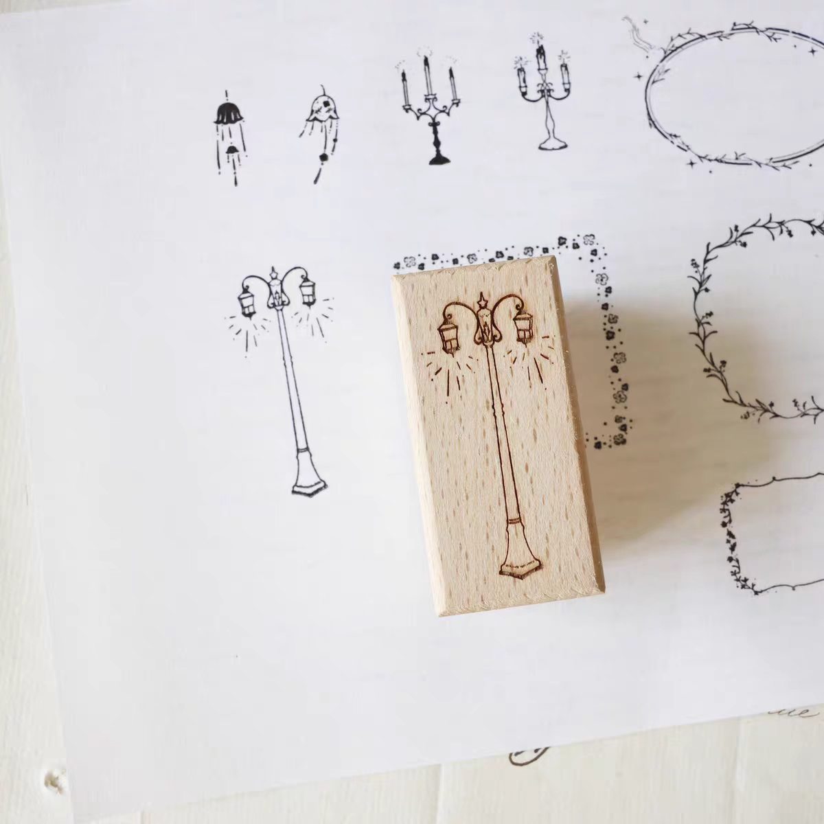 Wooden stamps