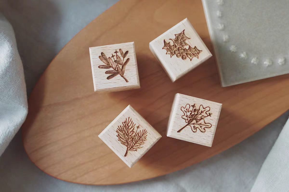 Wooden stamps