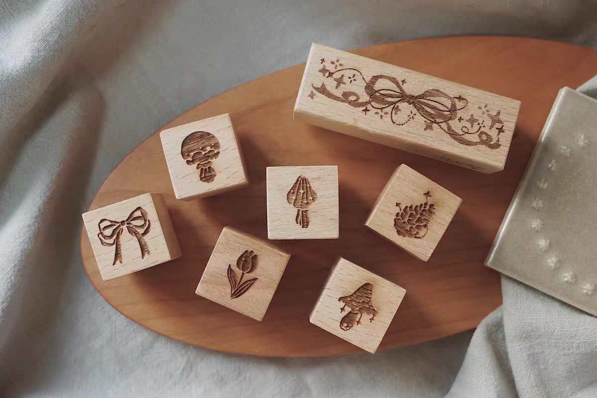 Wooden stamps