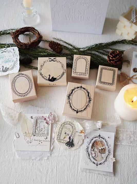 Wooden stamps