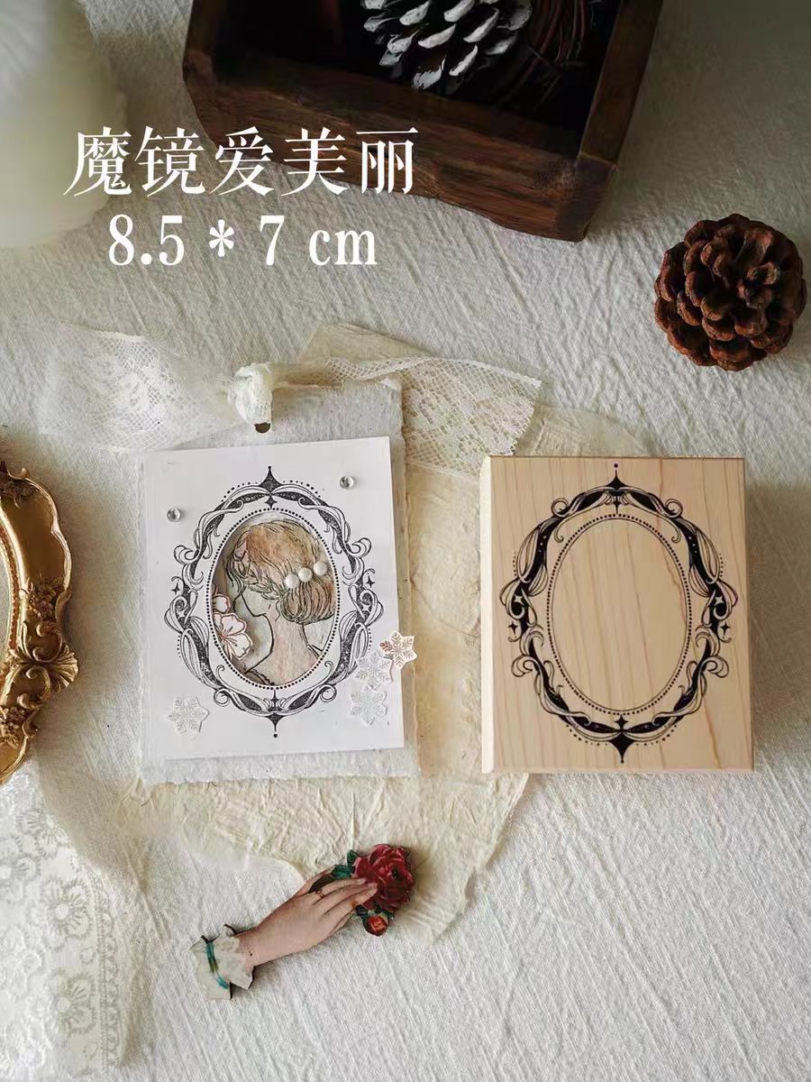 Wooden stamps