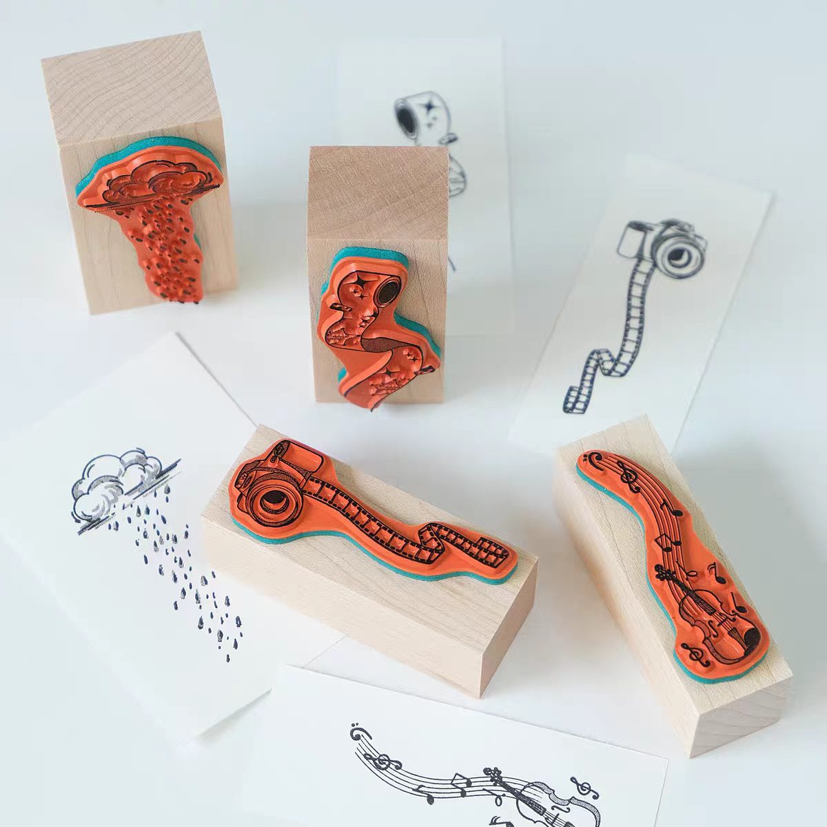 Wooden stamp