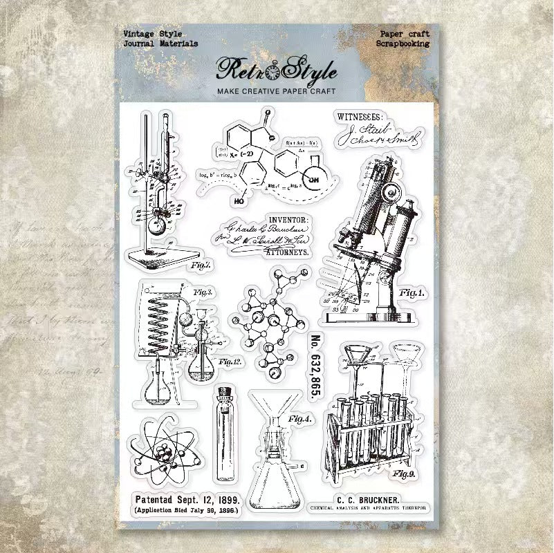 Clear silicone stamps