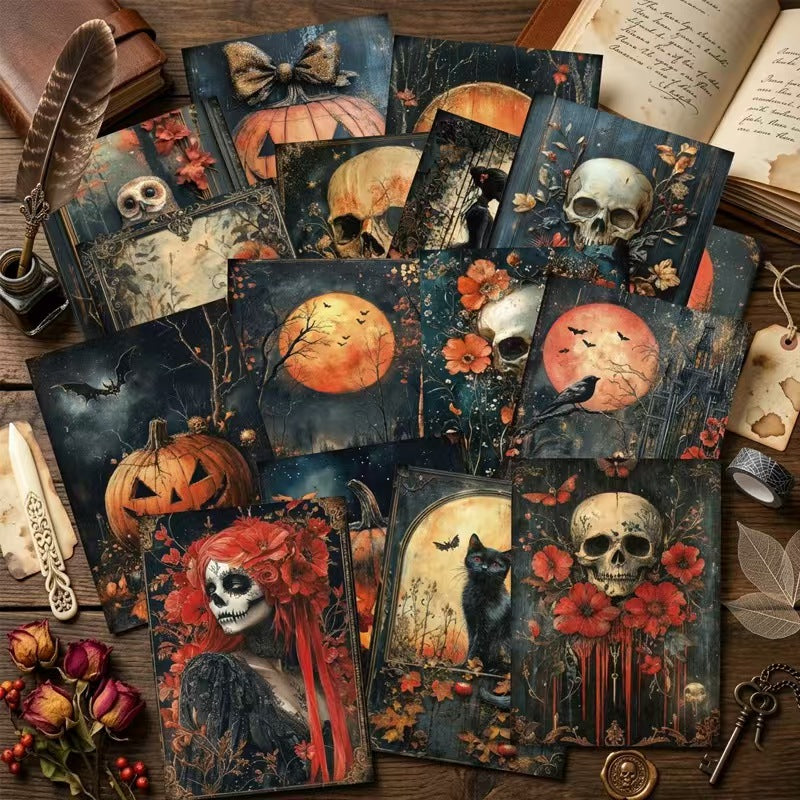 Journal background paper pack (16 sheets/ pack) 14.4*10.5cm