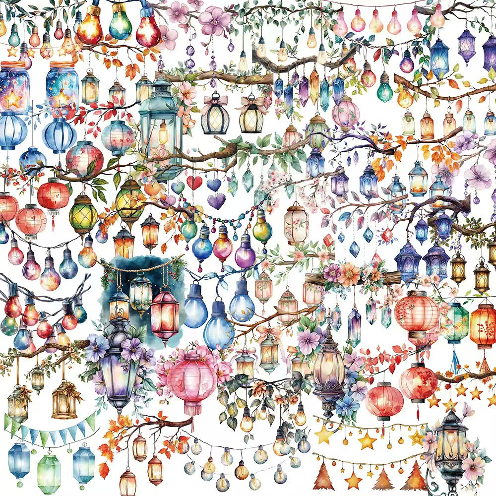 Journal PET sticker packs (50pcs/pack)