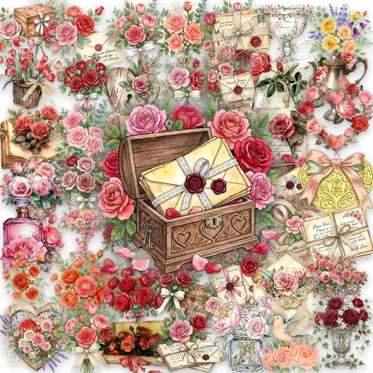 Journal PET sticker packs (50pcs/pack)
