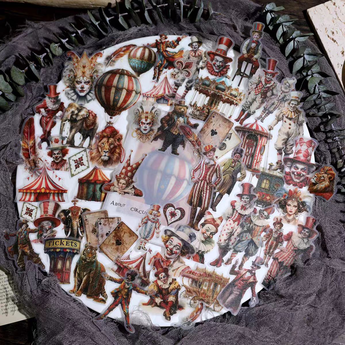 Journal Vellum paper sticker packs