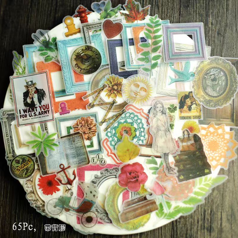 Journal Vellum paper sticker packs