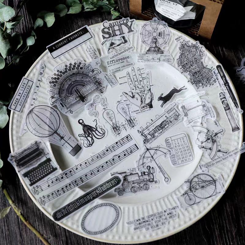Journal Vellum paper sticker packs