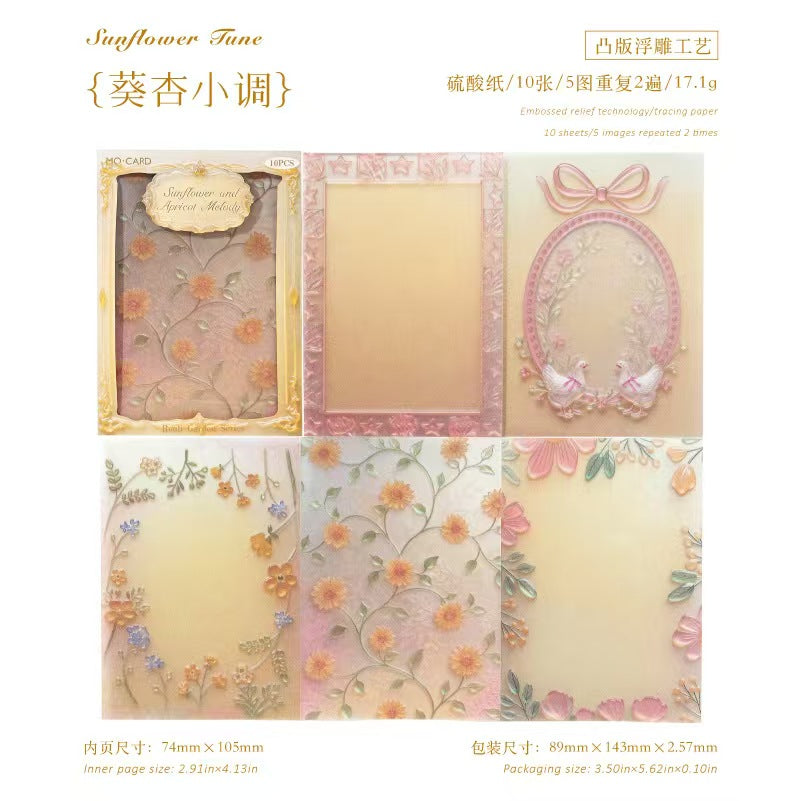 Journal paper packs (10 sheets/pack)