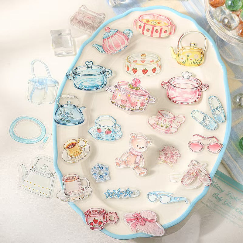 Journal PET sticker packs (30pcs/pack)