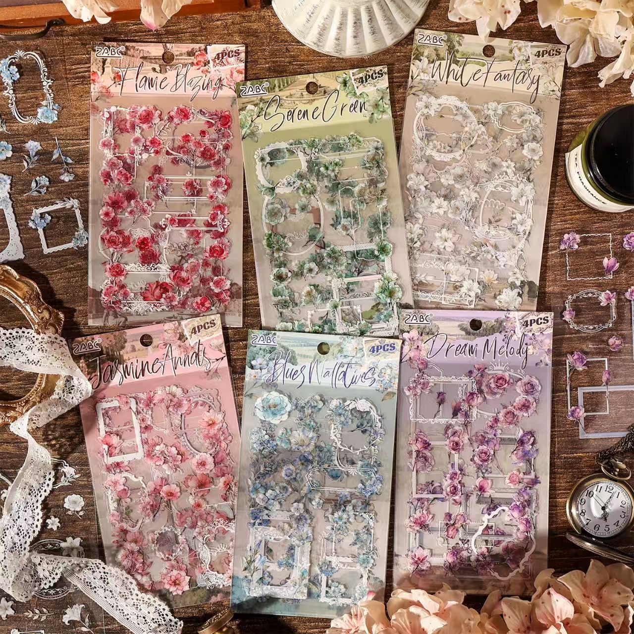 Journal PET sticker packs