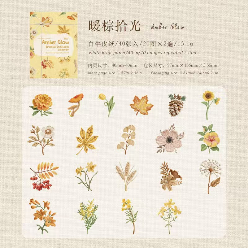 Journal sticker packs (40pcs/pack)