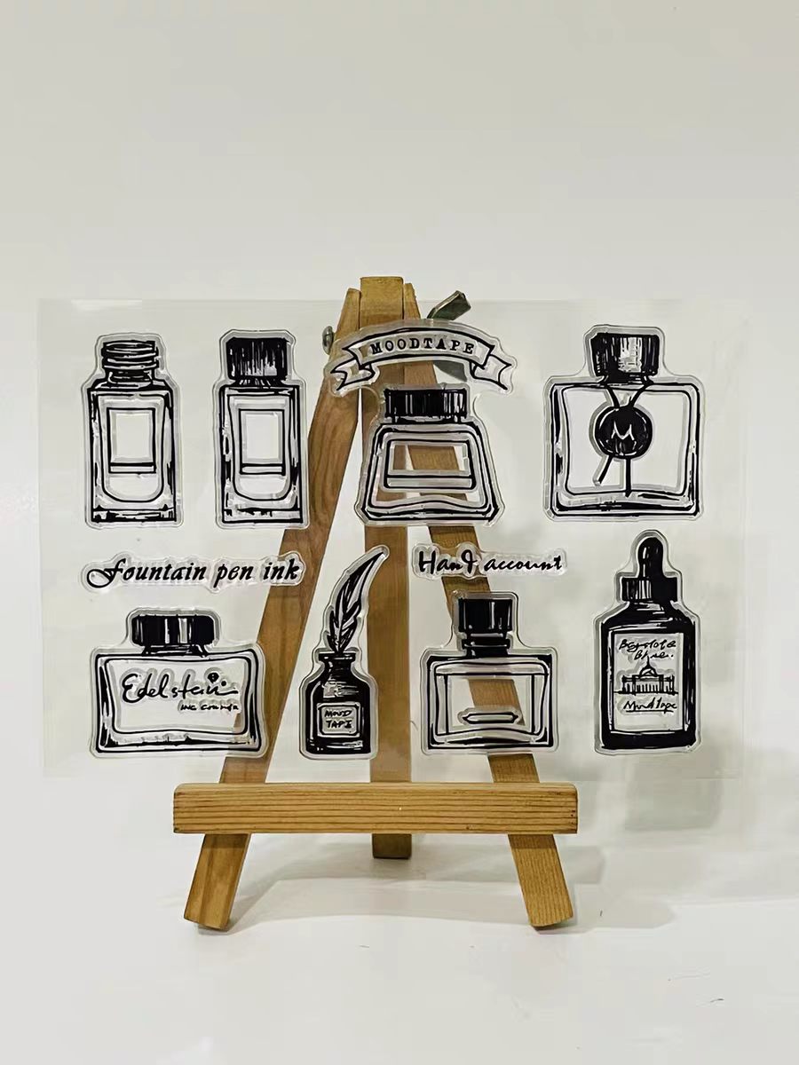 Clear stamp