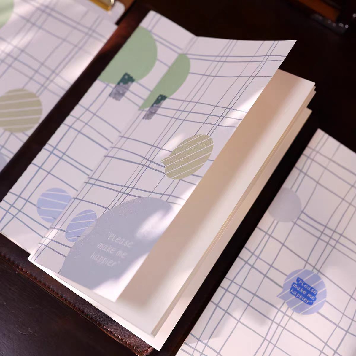Journal notebook (24 sheets of Blank page) 11*21cm