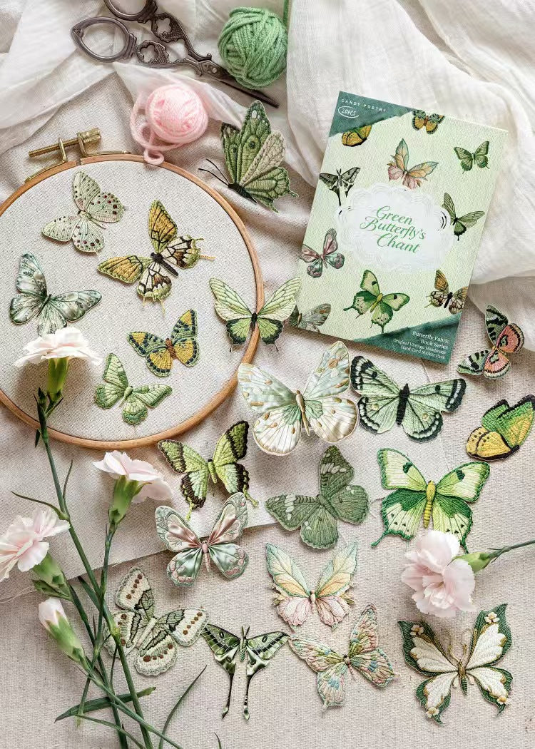 Journal hard card sticker packs (Butterfly)