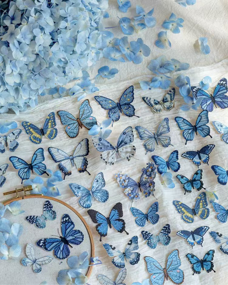Journal hard card sticker packs (Butterfly)
