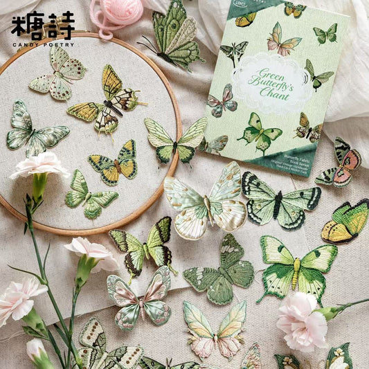 Journal hard card sticker packs (Butterfly)