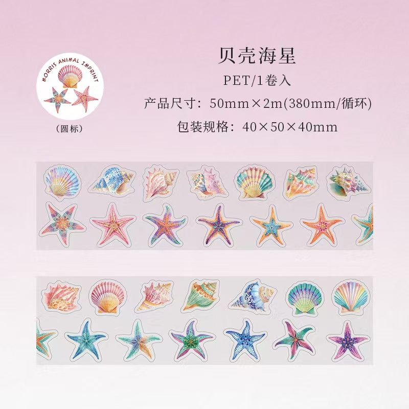 Journal pre-cut PET tape (5cm*2m/roll) Animal