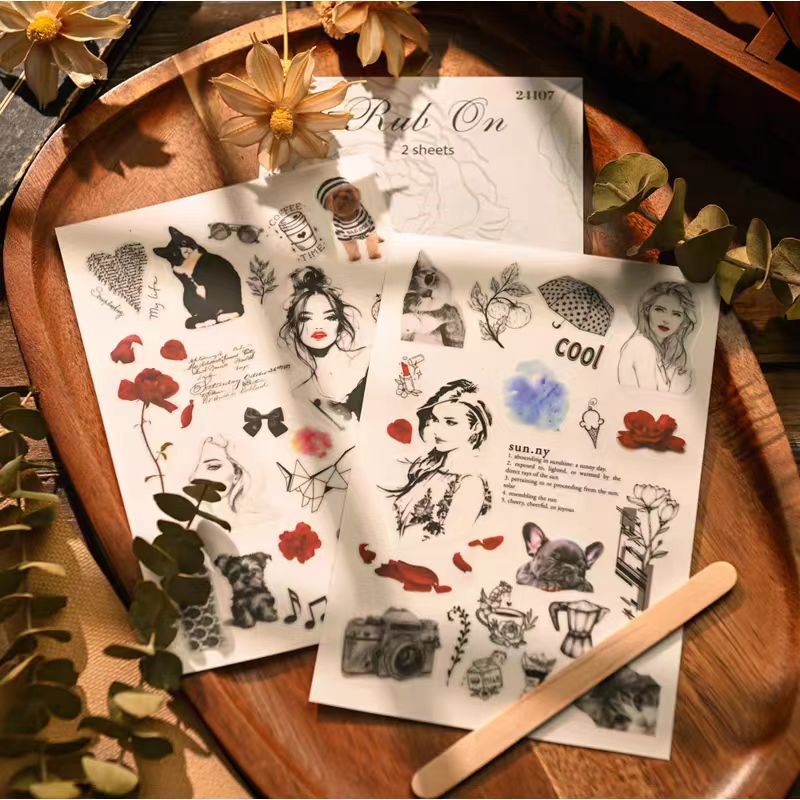 Personalized Scratchable Fabric Transfer Decals, Iron‑On Scratch Off Stickers for Handmade Textile Projects