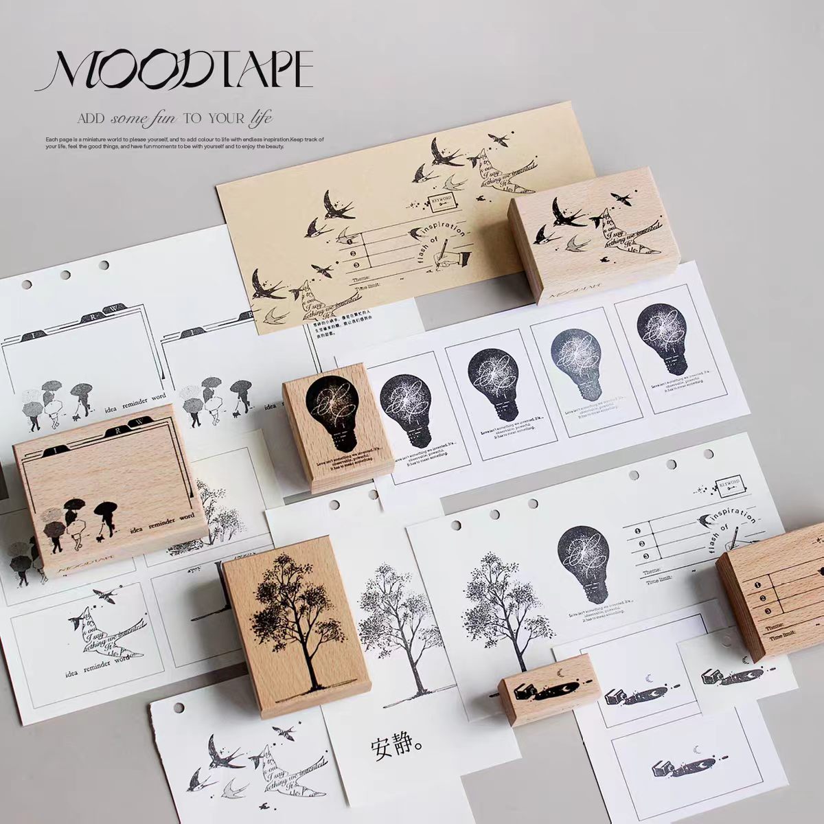 Wooden stamp