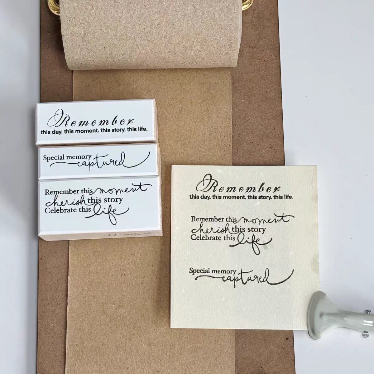 Wooden stamp
